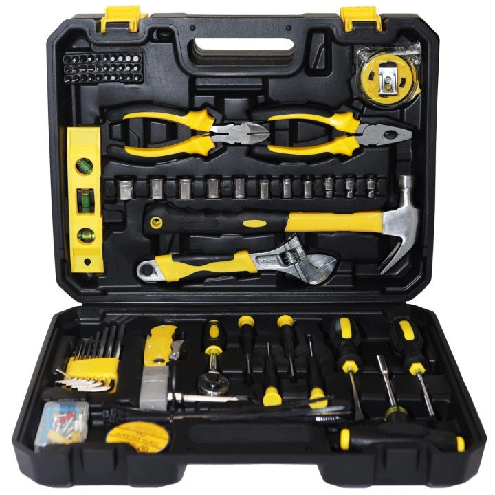 TOOL CASE TOOL SET WRENCHES SCREWDRIVERS BITS 111 ELEMENTS