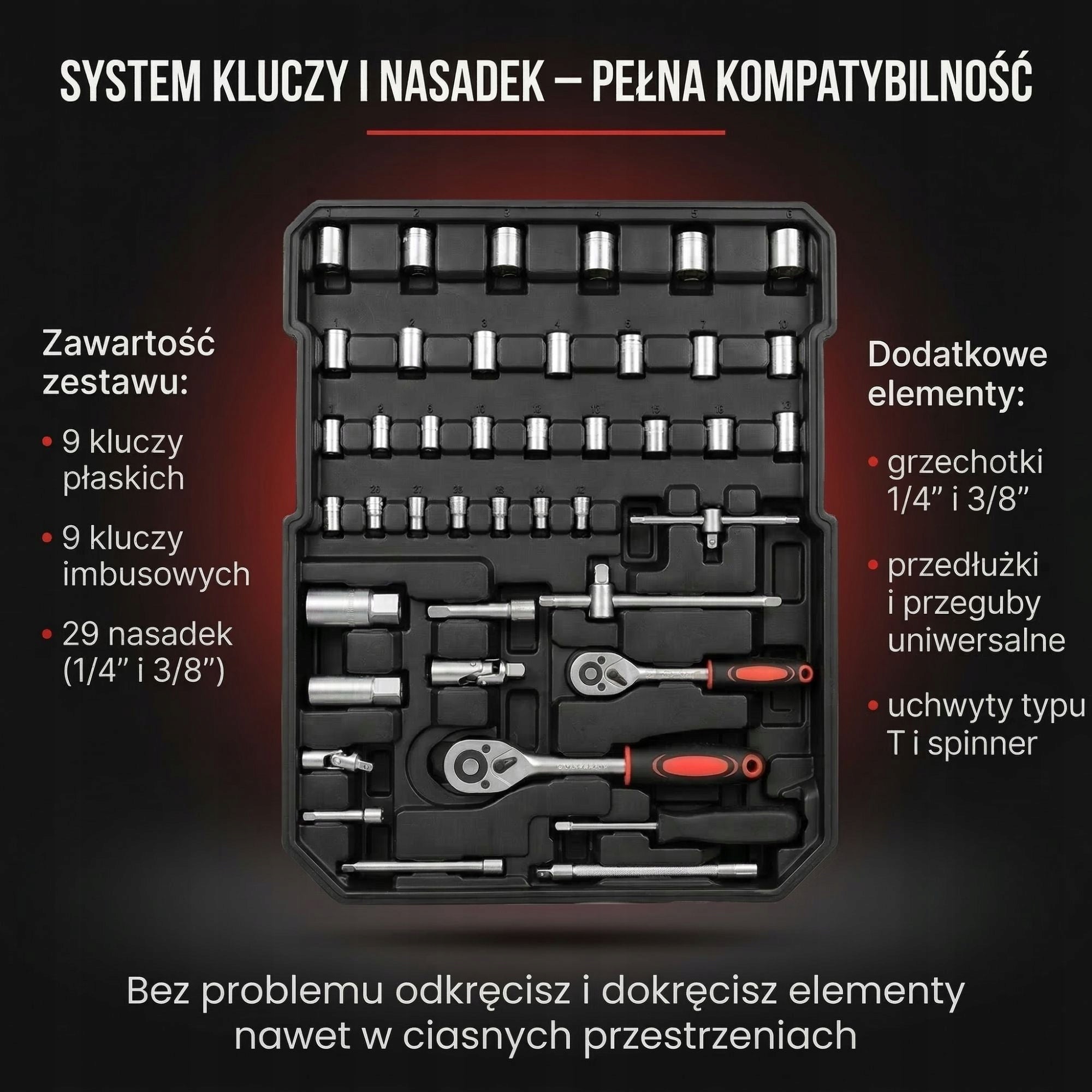 TOOL CASE WRENCH TOOL SET 400 ELEMENTS XXL SET Brand no brand