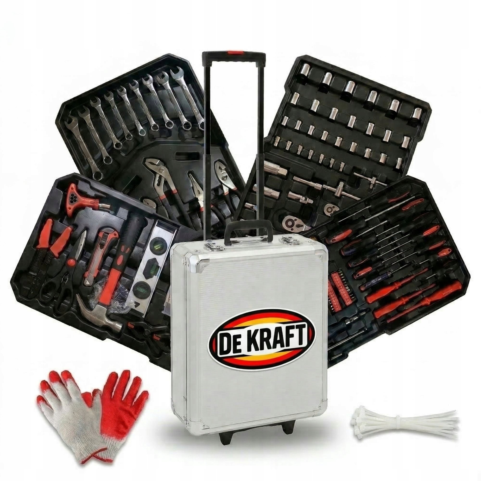 TOOL CASE WRENCH TOOL SET 400 ELEMENTS XXL SET