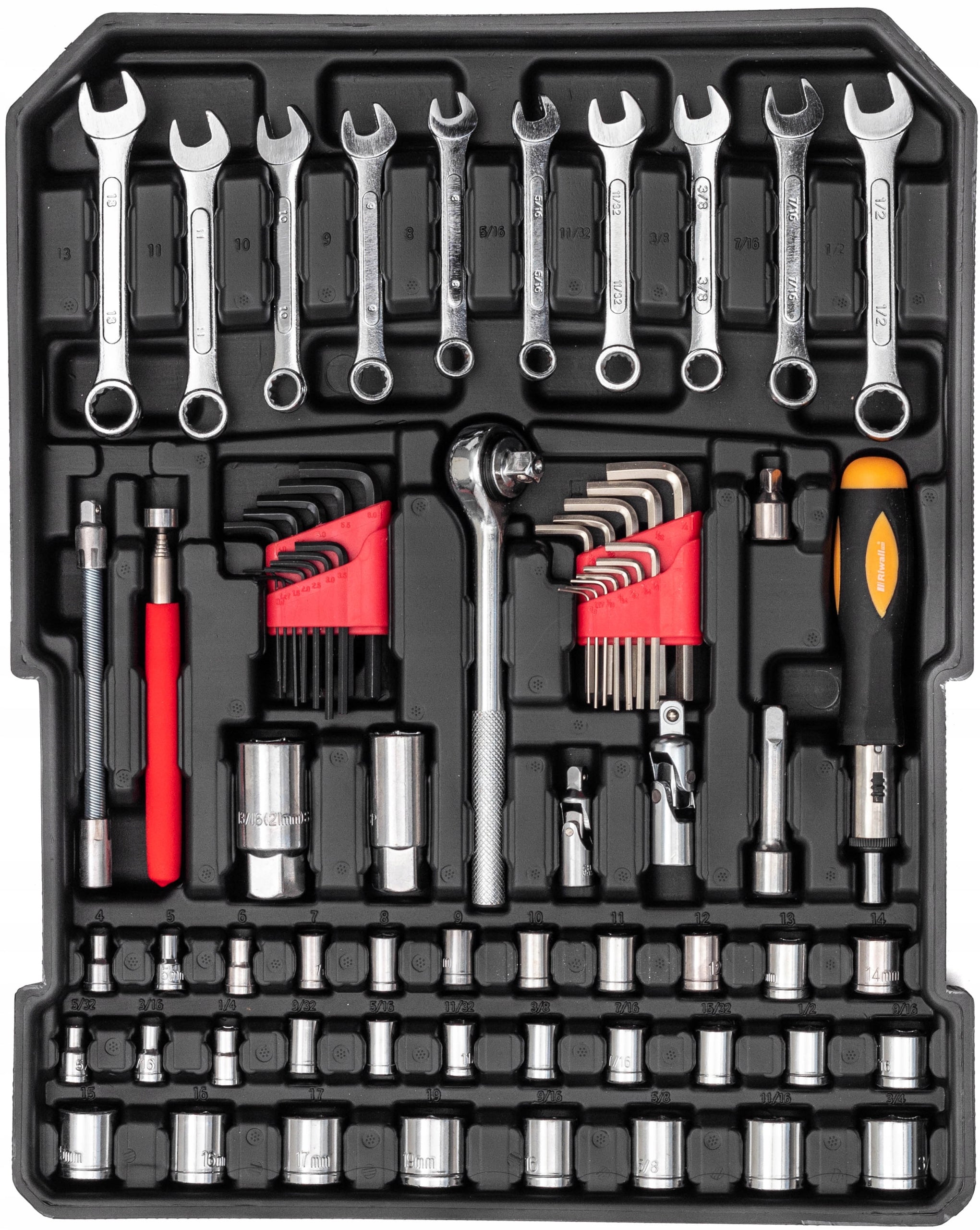 TOOL CASE WRENCH TOOL SET 750 ELEMENTS SUPER SET Product weight with unit packaging 8.5 kg
