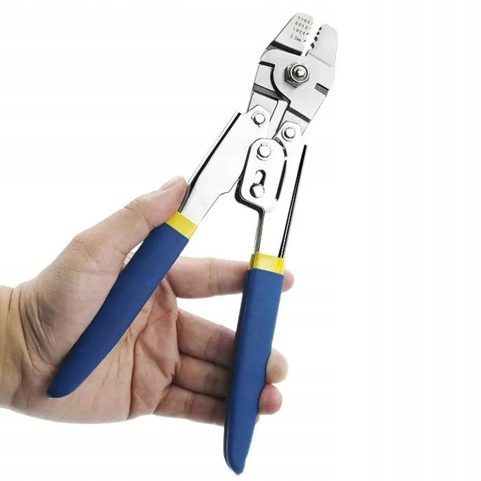 TOOL FOR CRIMPING STEEL CABLES CRIMPER 160x BARREL BUSHINGS Kind locking pliers set