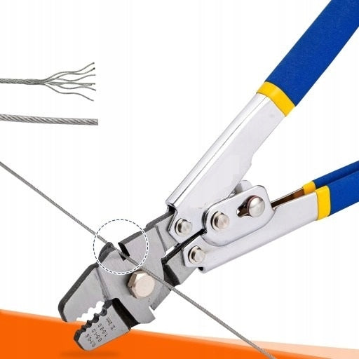TOOL FOR CRIMPING STEEL CABLES CRIMPER 160x BARREL BUSHINGS Product weight with unit packaging 1 kg