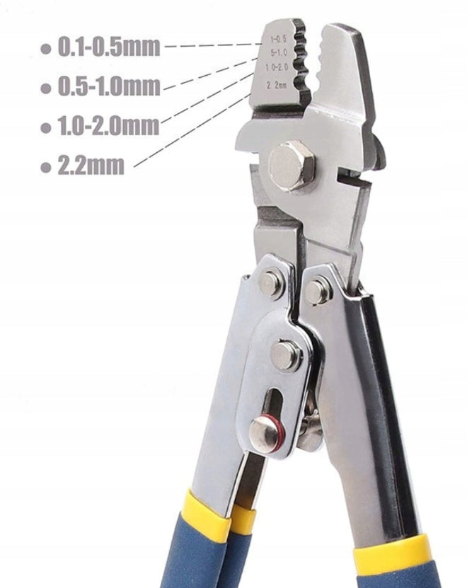 TOOL FOR CRIMPING STEEL CABLES CRIMPING MACHINE 160 ELEMENTS SET Brand no brand