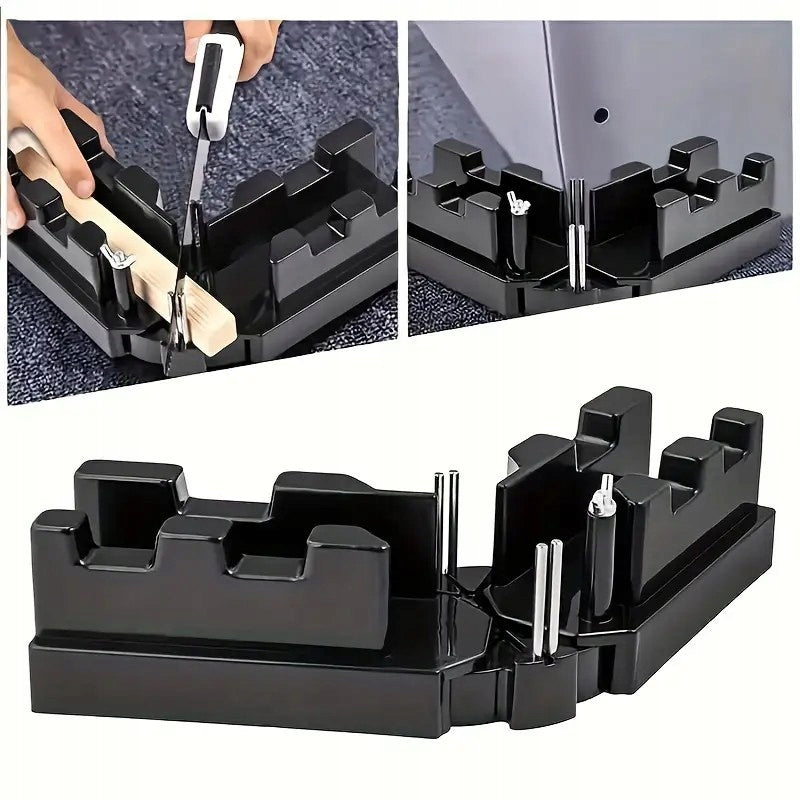TOOL FOR CUTTING DIAGONAL ANGLES PROTRACTOR 2IN1 ABS PUNCH BOX Kind other