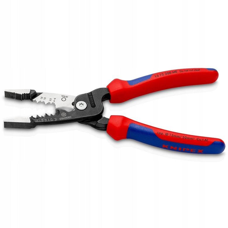 TOOL FOR ELECTRICIANS WIRESTRIPPER 200MM KNIPEX Manufacturer code 13 72 200 ME