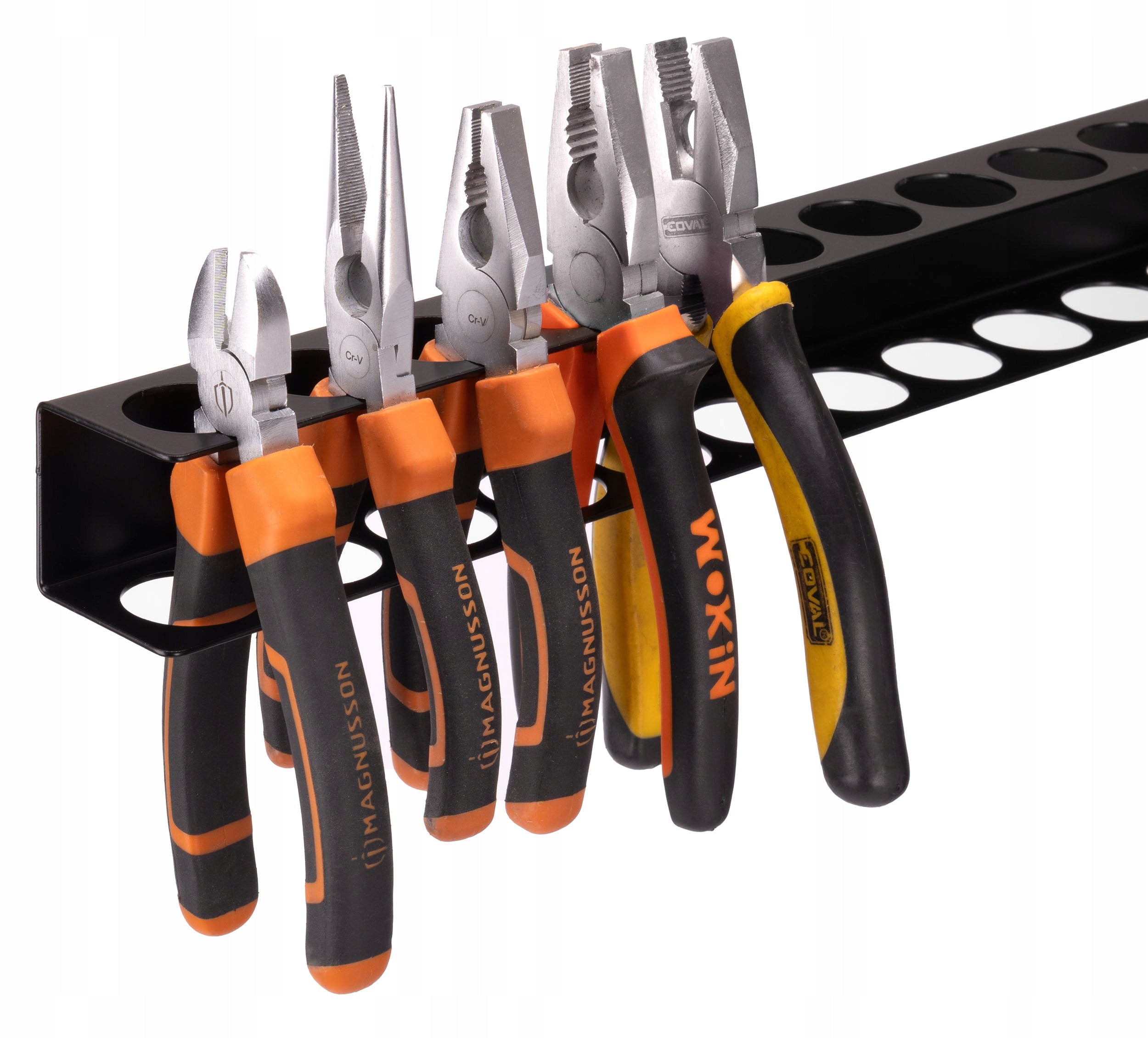 TOOL HANGER WALL COMBINERS FOR WORKSHOP BLACK METAL HANDLE Kind row hanger