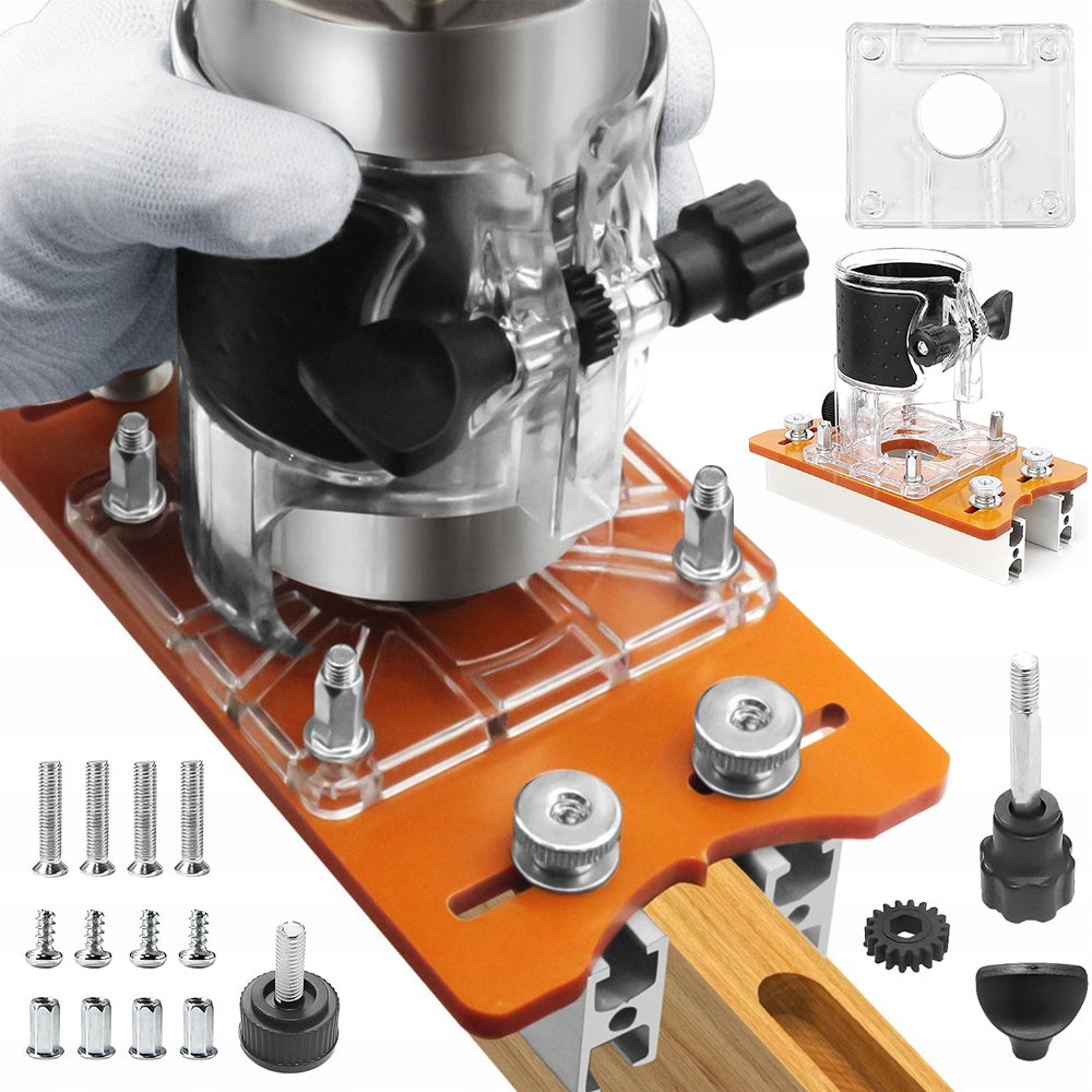 TOOL HOLDER BASE FOR MILLING MACHINE 65MM ALUMINUM TEMPLATE 0-5CM THICK
