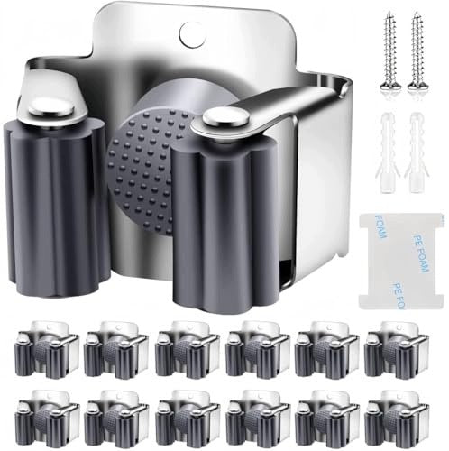 TOOL HOLDER SELF-ADHESIVE STEEL SET OF 12 PIECES WORKSHOP Brand no brand