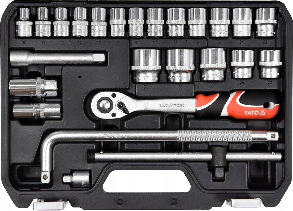 TOOL KIT 1/2", 25 PARTS, L YT-38741 YAT Packaging status original