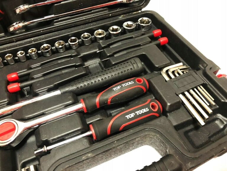 TOOL KIT 1/4" 3/8" 73 PCS 38D500 Top Tools Manufacturer code 38D500