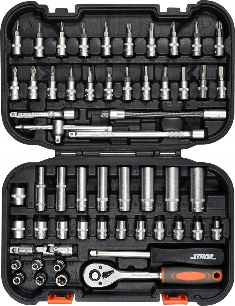 TOOL KIT WRENCHES SOCKET WRENCHES 1/4 56el Manufacturer code 58643
