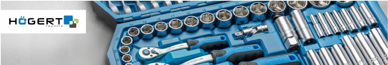 TOOL SET 131 PCS CRV 1/4″ 3/8″ 1/2″ SUITCASE HOGERT HT1R439 Packaging status original