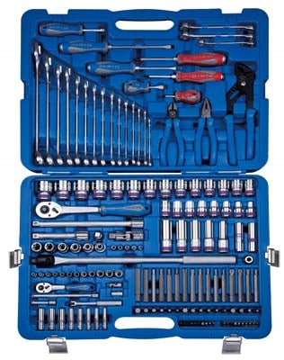 TOOL SET 153 PIECES, CAPS 1/4+1/2 4 -32MM Manufacturer code 7553MR01