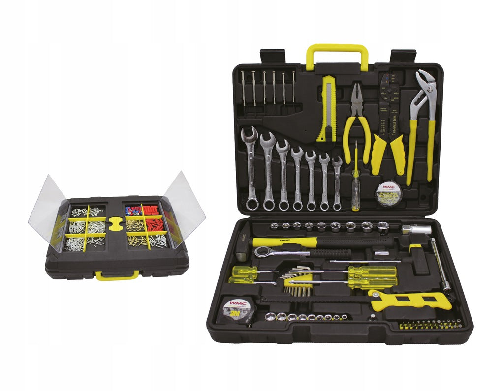 TOOL SET 555el WRENCHES SCREWDRIVER BITS PLIERS Brand WMC Tools