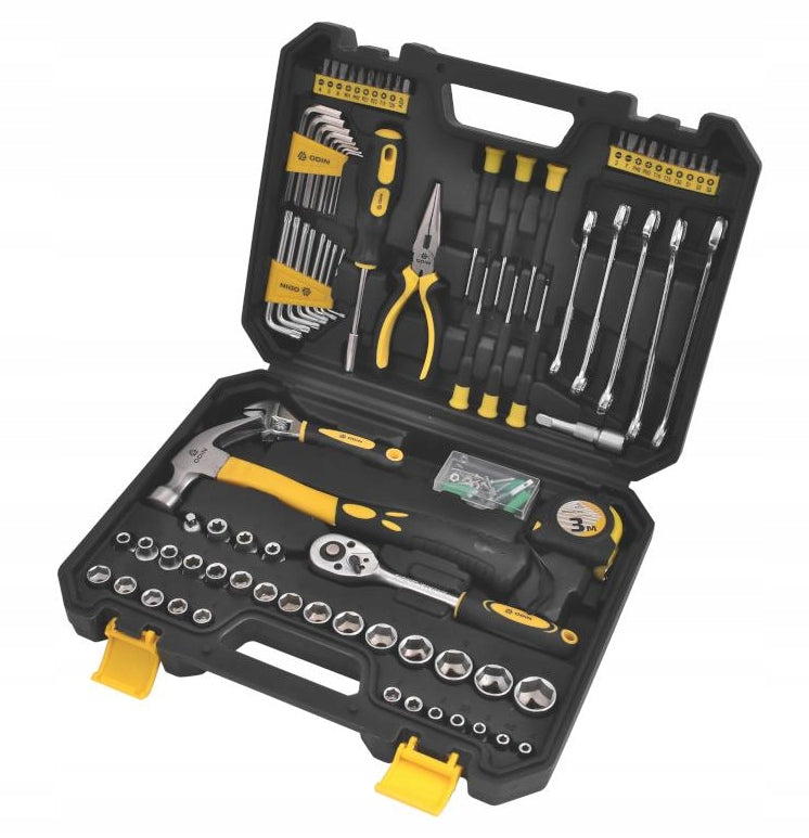 TOOL SET IN A CASE, 128 PIECES, DURABLE