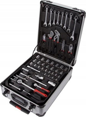 TOOL SET IN A CASE ON WHEELS, 260 ELEMENTS