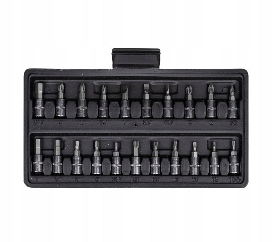 TOOL SET KMR11 - 46 ELEMENTS 1/4" Brand Kamar