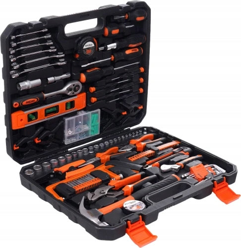 TOOL SET SOCKET WRENCHES IN CASE 168el TOOL SUITCASE Brand Kraft&Dele