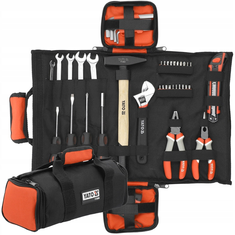 TOOL SET YATO YT-39280 44 EL TOOL BAG KEYS BITS HEX TORX