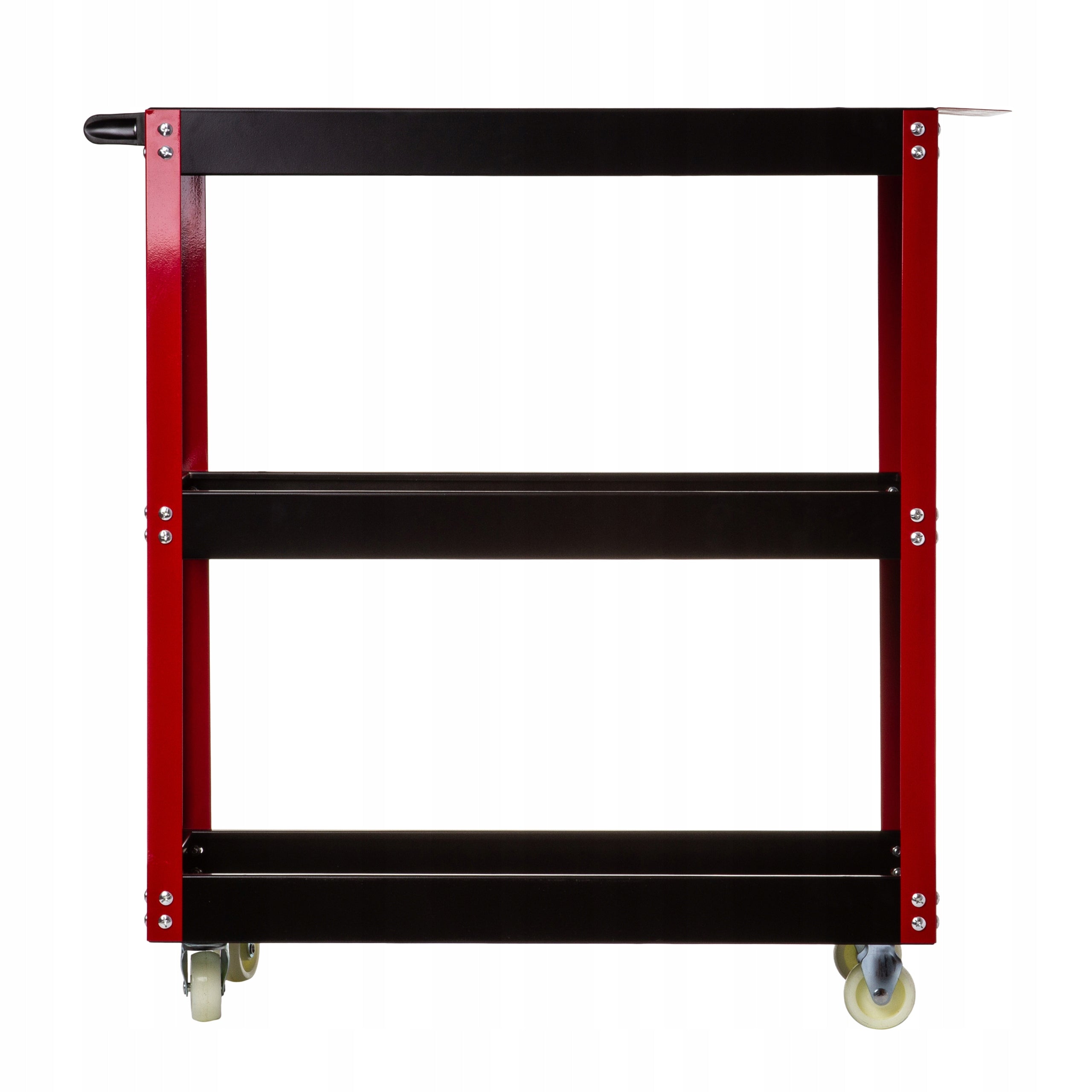 TOOL TROLLEY CABINET 3 WHEEL SHELVES 136KG Brand Ripper