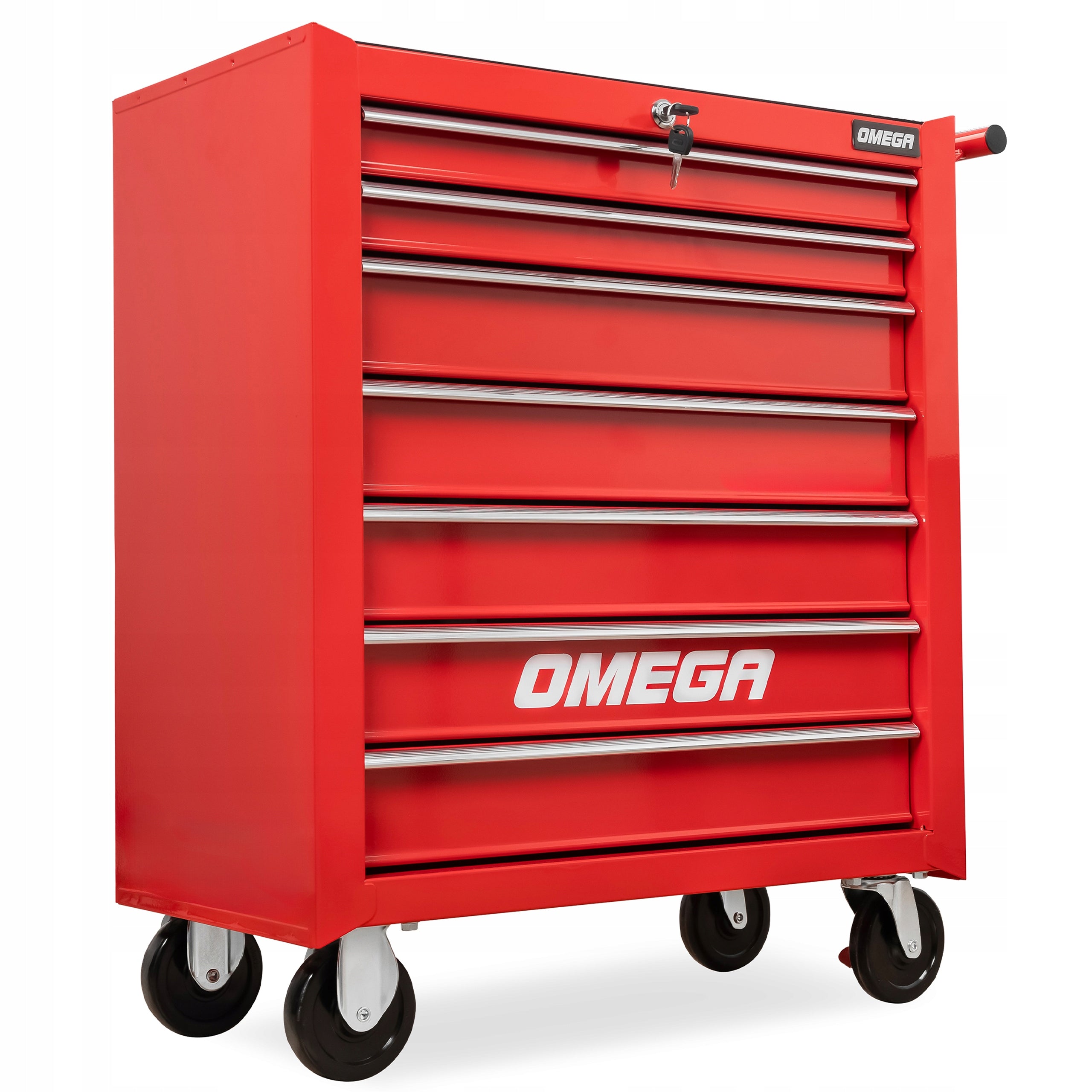TOOL TROLLEY WORKSHOP CABINET ON WHEELS MOBILE 7 DRAWERS FR4027C