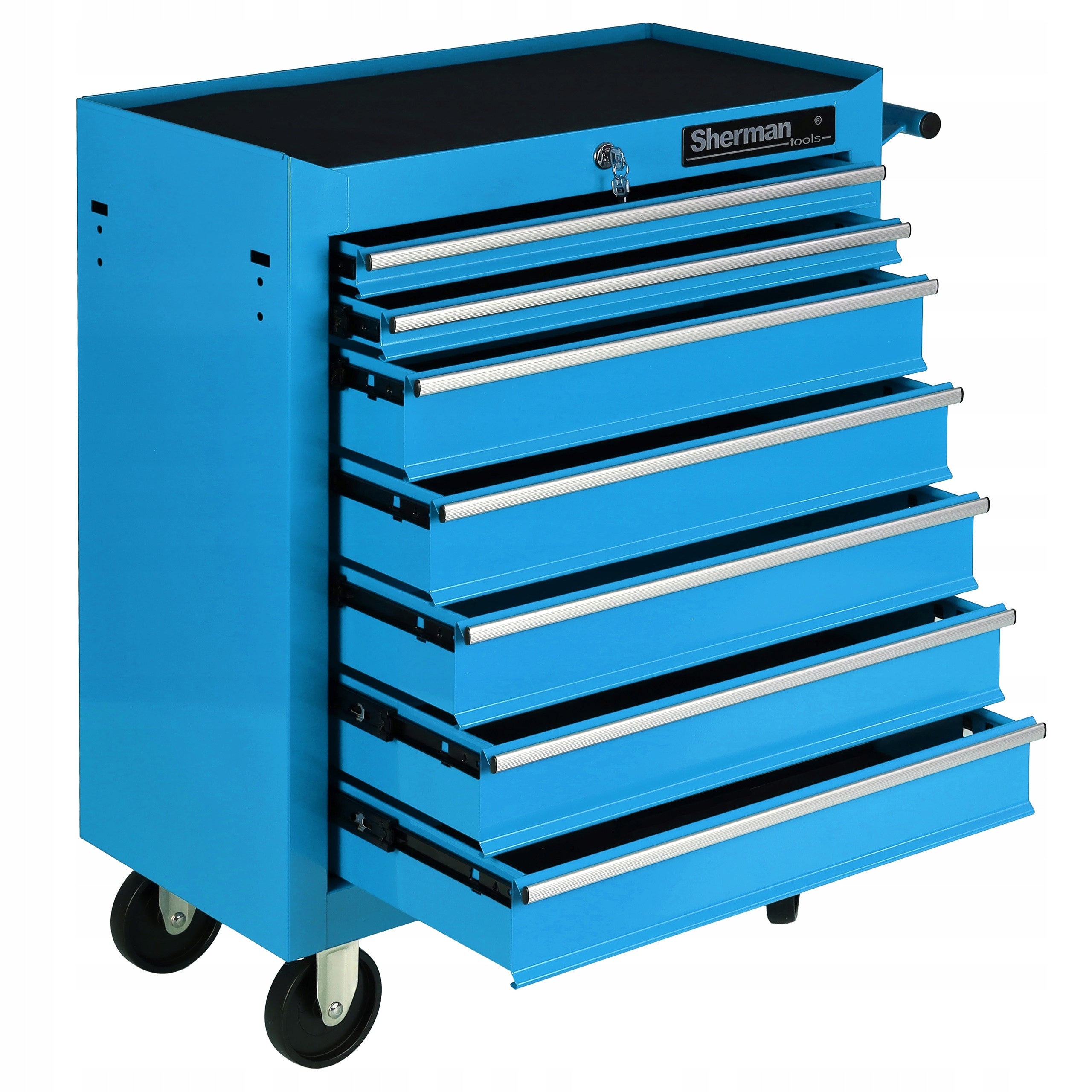 TOOL TROLLEY WORKSHOP CABINET on wheels Sherman | 7 DRAWERS nb Manufacturer code 7811375