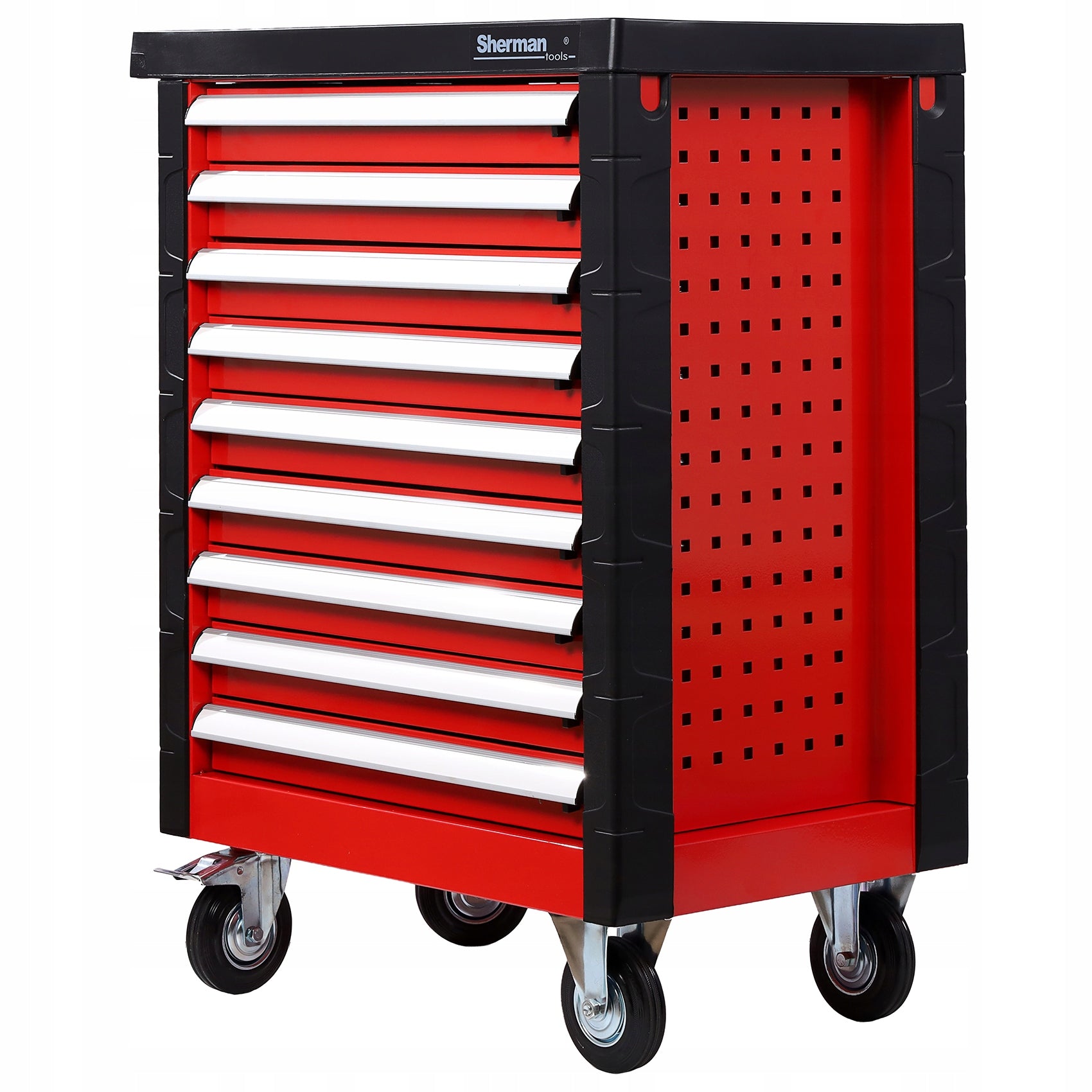 TOOL TROLLEY WORKSHOP CABINET on wheels Sherman - 9 drawers Manufacturer code 7811564