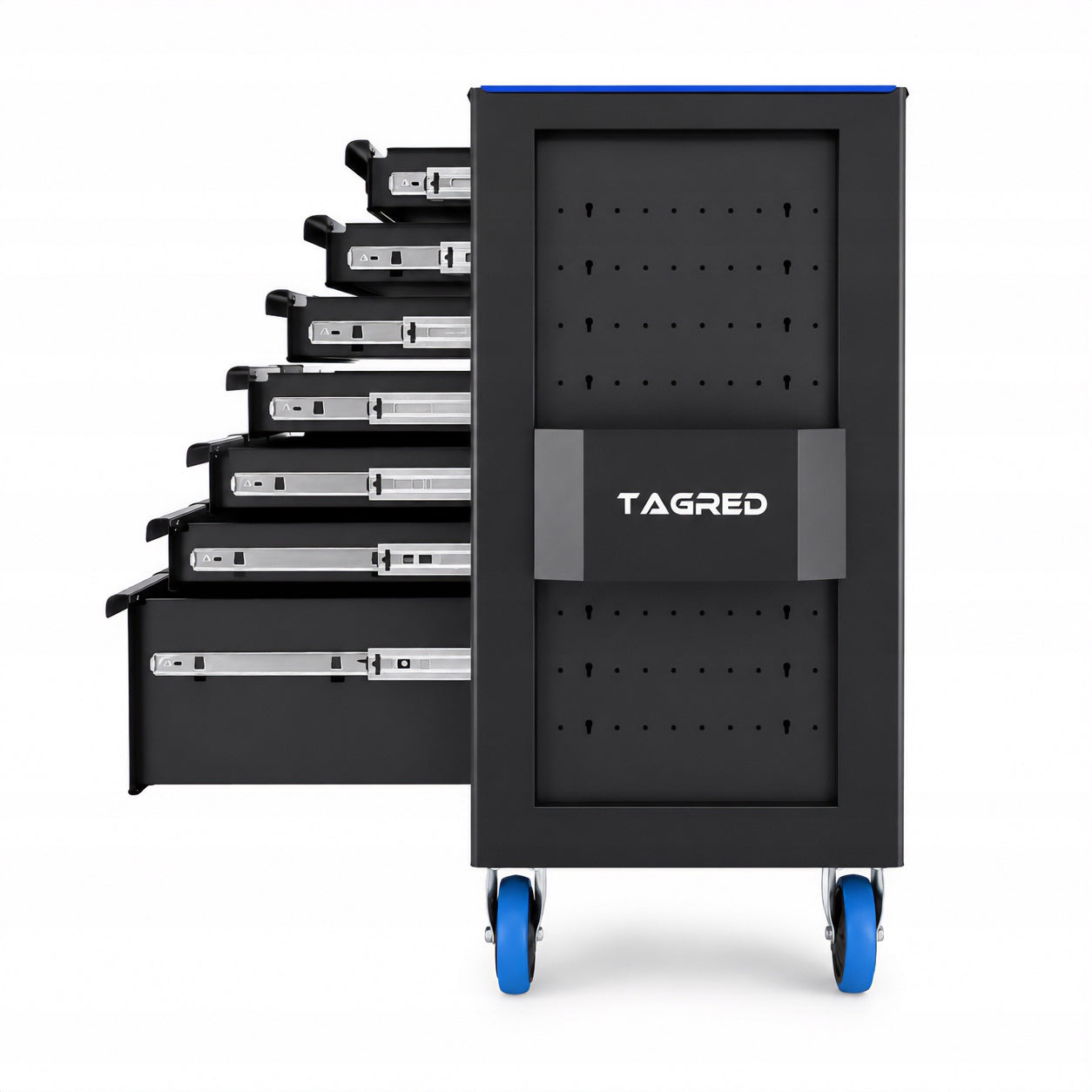 TOOL WORKSHOP CABINET 7 DRAWERS SERVICE TROLLEY FOR WORKSHOP Brand Tagred