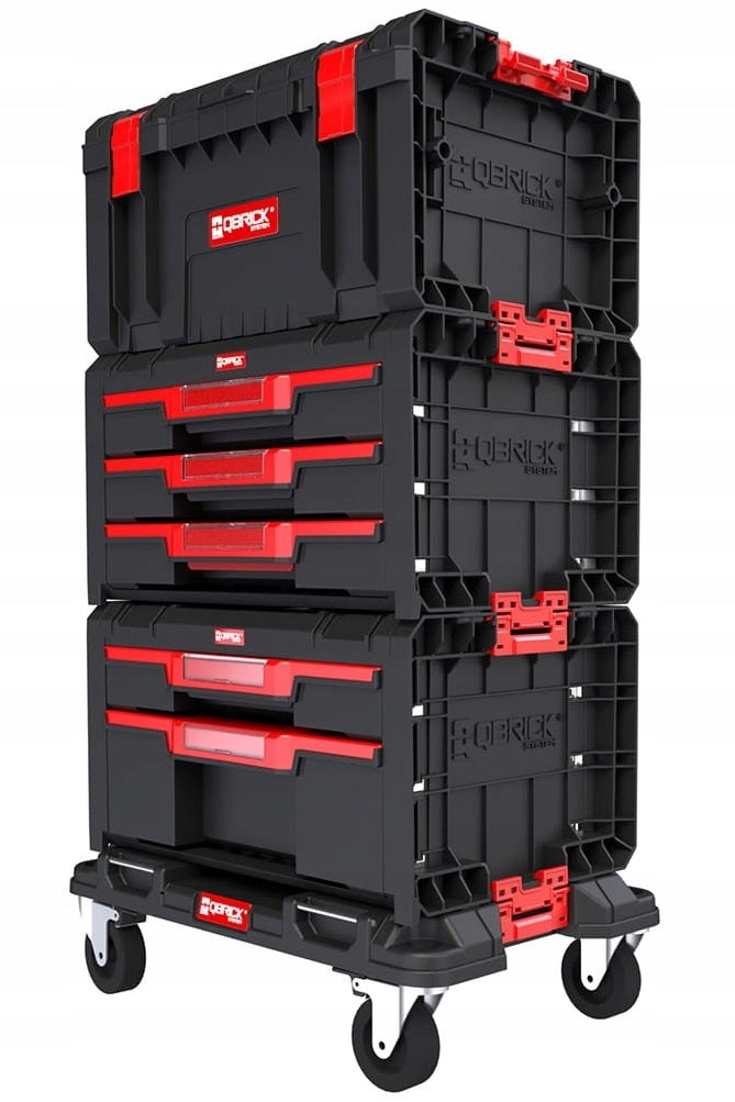 TOOLBOX SET QBRICK PRO DRAWER WORKSHOP SET 2 ON WHEELS Packaging status original