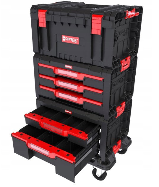 TOOLBOX SET QBRICK PRO DRAWER WORKSHOP SET 2 ON WHEELS