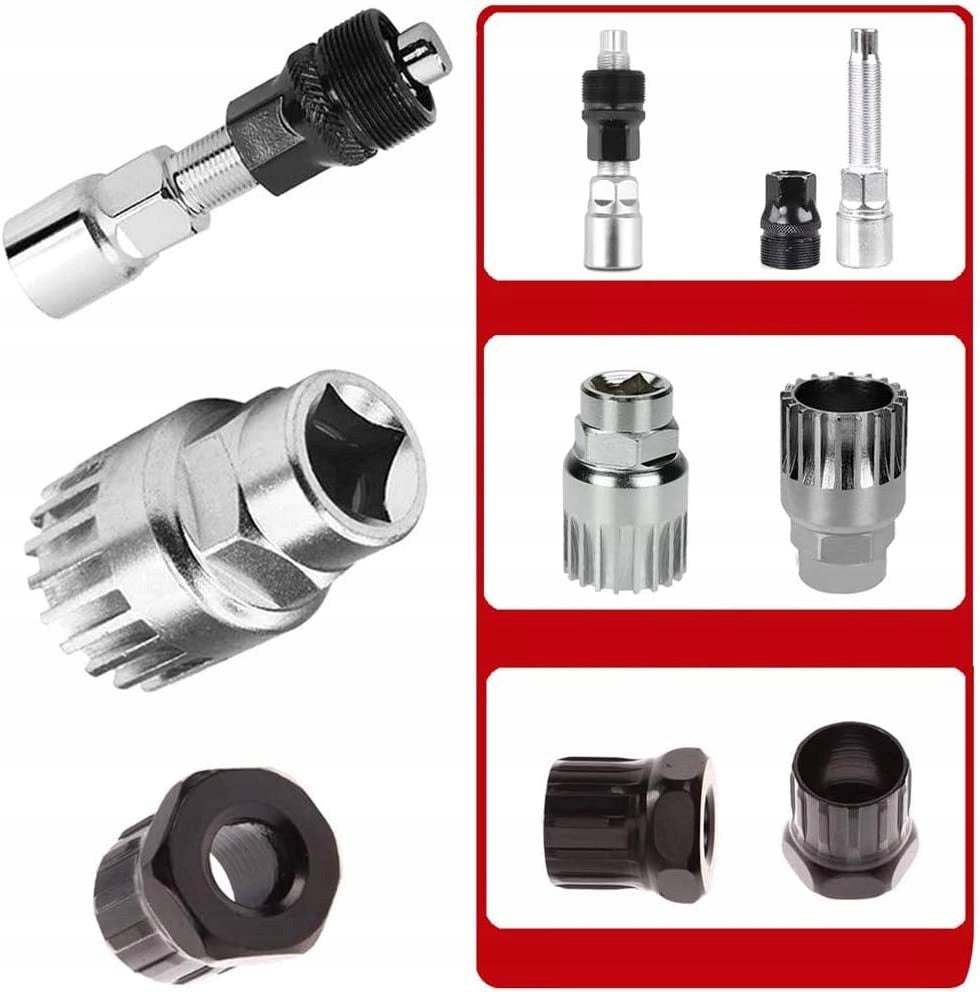TOOLS FOR REPAIRING AND SERVICING THE BIKE KEYS FREE-WHEEL CRANK PULLER Packaging status original