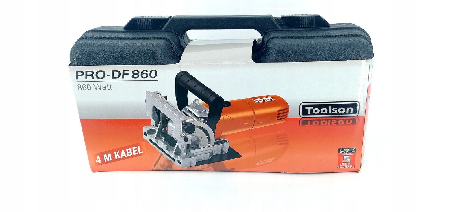 TOOLSON PRO-DF 860 MILLING MACHINE FOR CONNECTING LAMELLAR 860W + SUITCASE + CUTTER EAN (GTIN) 4006825618143
