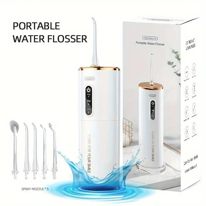 TOOTH IRRIGATOR 280ML WIRELESS 3 Modes 5 Tips Included IPX7 Manufacturer code 04069168242000