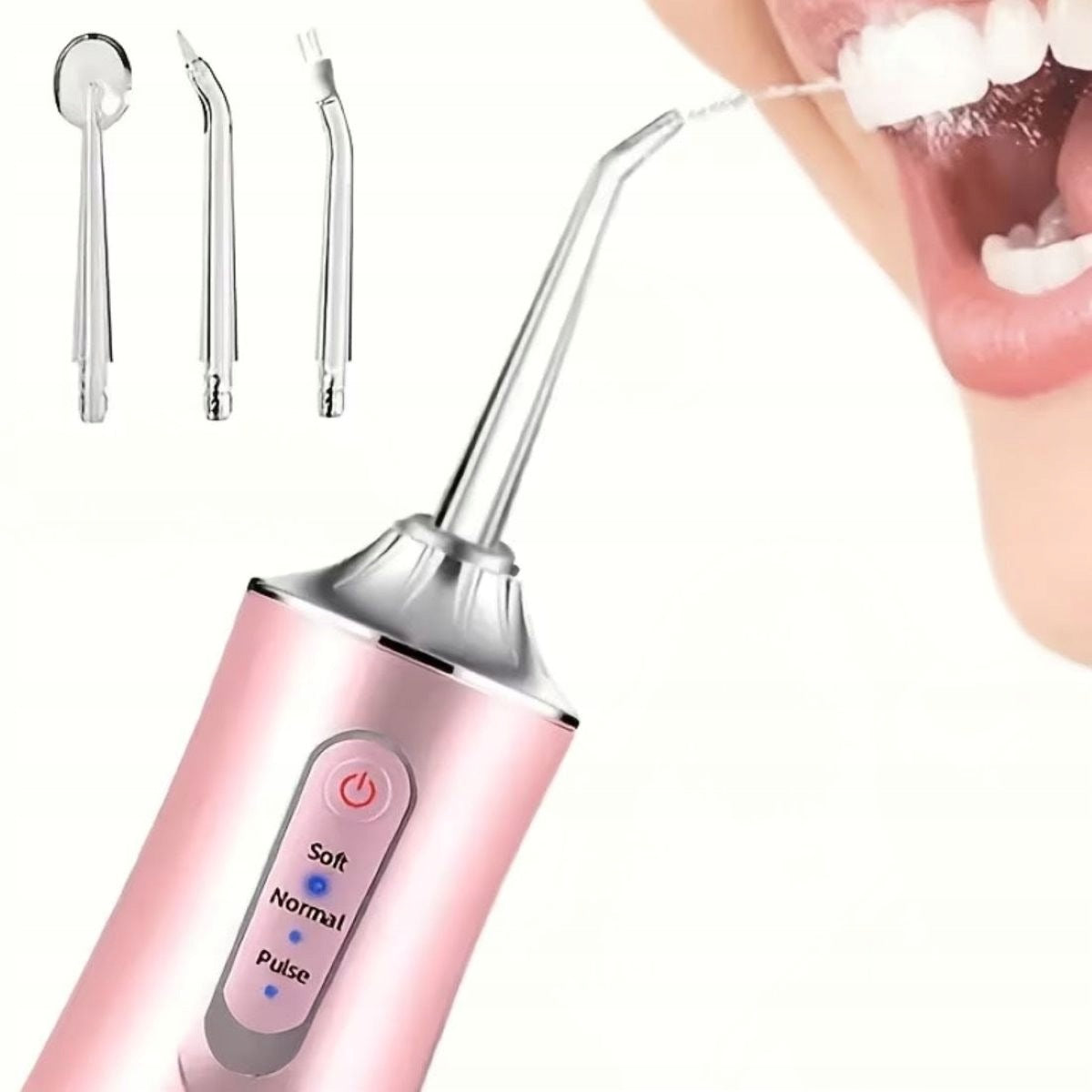 TOOTH IRRIGATOR 4 NOZZLES 3 USB MODES Model IRYGATOR-OGVDOE