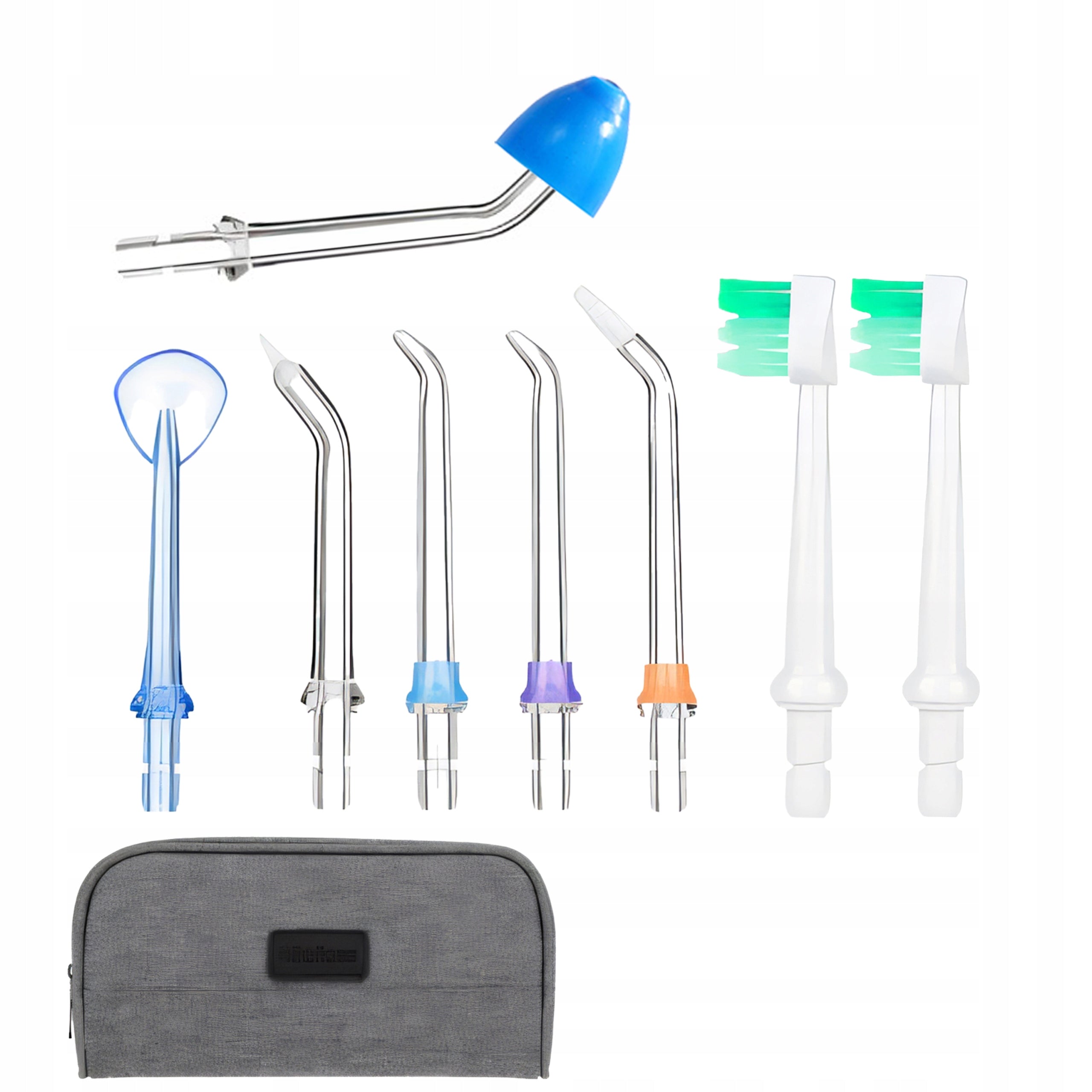 TOOTH IRRIGATOR 5 MODES 8 TIPS WIRELESS DENTAL 300ML CASE Medical device no