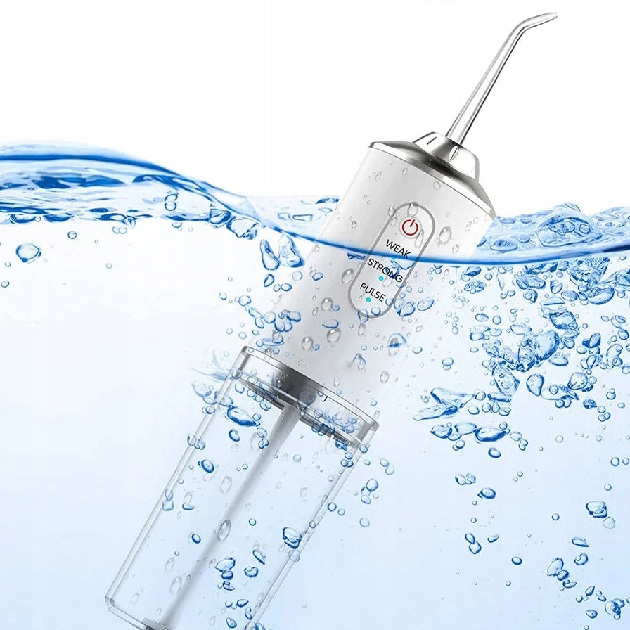 TOOTH IRRIGATOR WATER WIRELESS DENTAL STRONG Green Color green