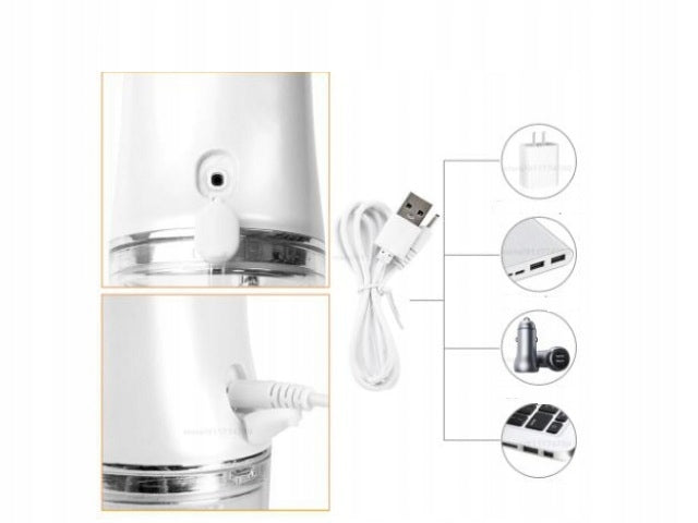 TOOTH IRRIGATOR WIRELESS DENTAL 360 4 NOZZLES FLOSSER USB Medical device no