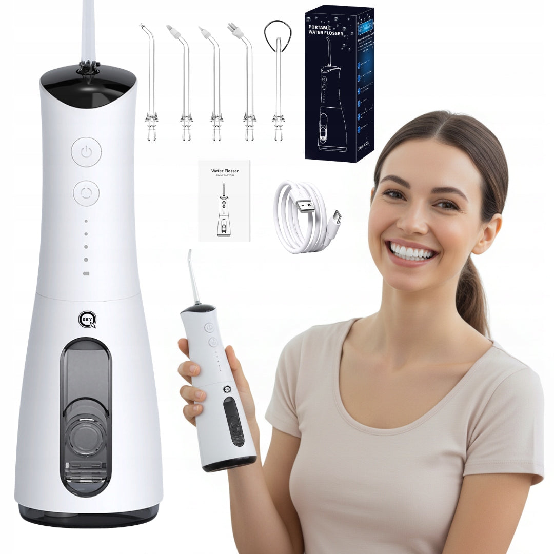 TOOTH IRRIGATOR WIRELESS DENTAL WATERPROOF 3 OPERATING MODES Brand ORAVIX