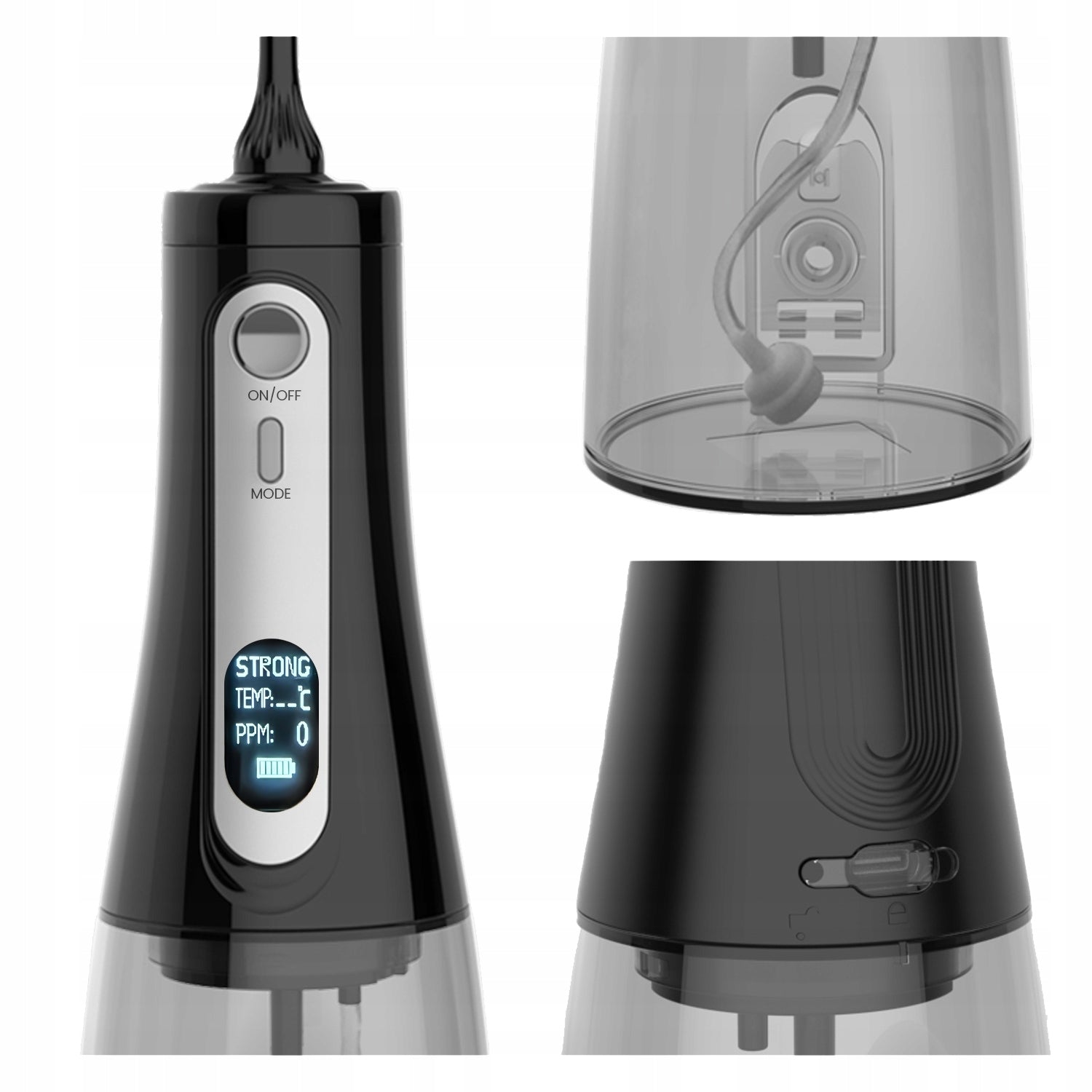 TOOTH IRRIGATOR WIRELESS LCD Water Quality Sensor Herz CASE 5 PROG Manufacturer code 5905718040650