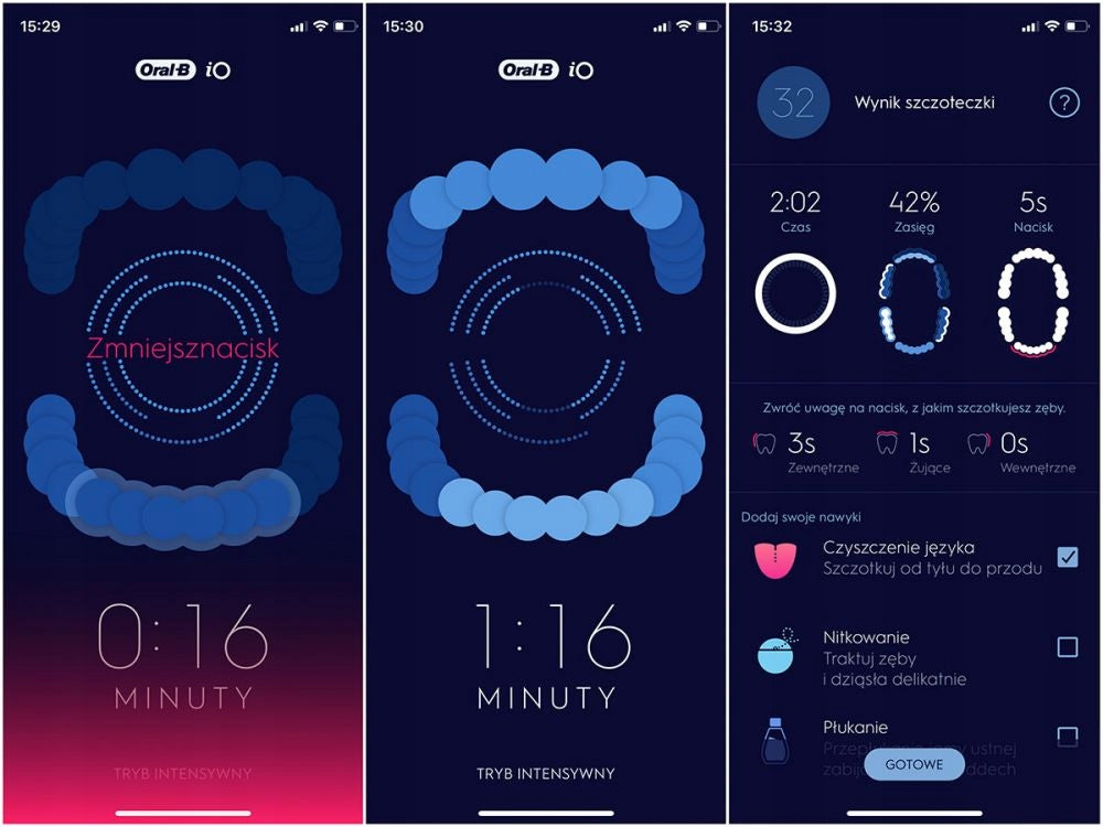 TOOTHBRUSH ELECTRIC SONIC OralB iO9 ARTIFICIAL INTELLIGENCE Packaging status original