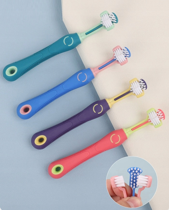TOOTHBRUSH FOR CAT DOGS PROFESSIONAL GENTLE THREE-SIDED 3D Device type other