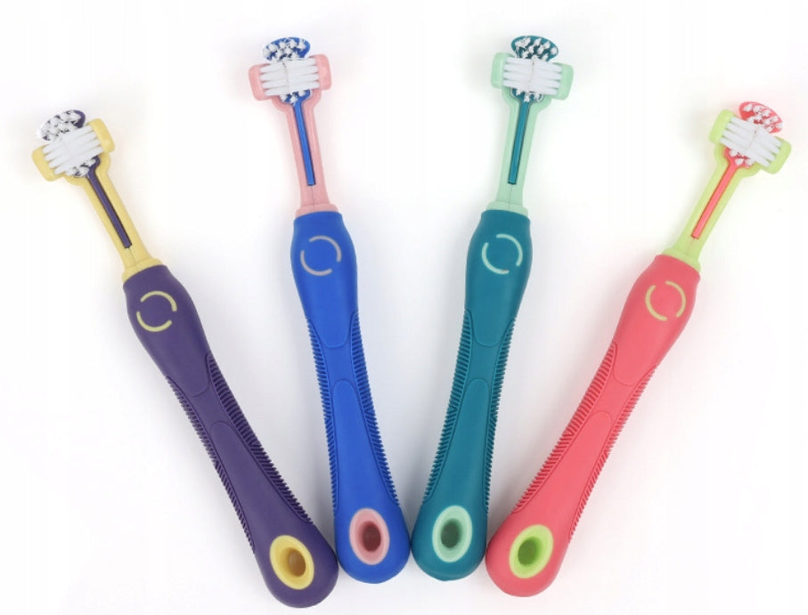 TOOTHBRUSH FOR CAT DOGS PROFESSIONAL GENTLE THREE-SIDED 3D Manufacturer code SZDZ2