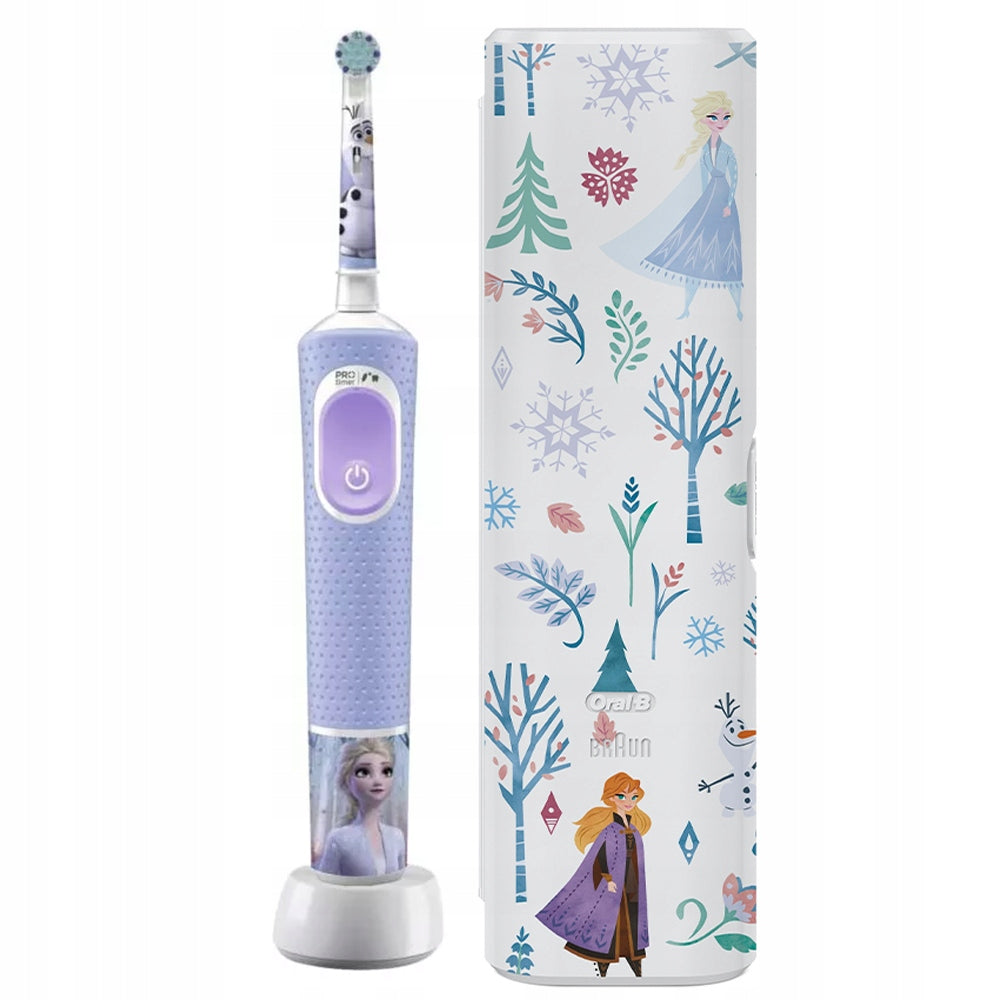 TOOTHBRUSH FOR CHILDREN ORAL-B KIDS PRO FROZEN LAND OF ICE +ETUI Manufacturer code Oral-B Vitality Pro D103 Frozen