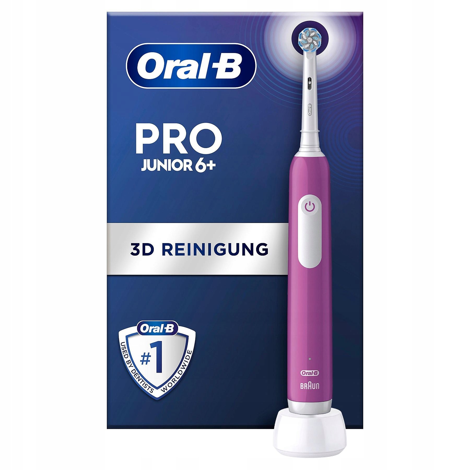 TOOTHBRUSH ORAL-B PRO JUNIOR PURPLE FOR CHILDREN