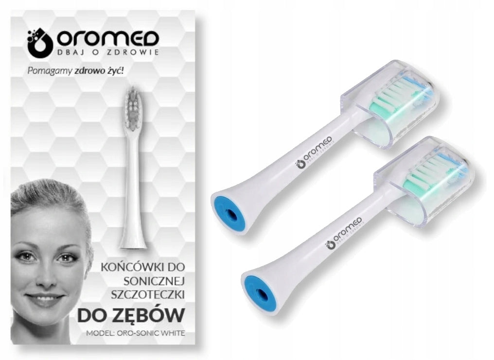 TOOTHBRUSH TIPS OROMED ORO-SONIC 2 PIECES