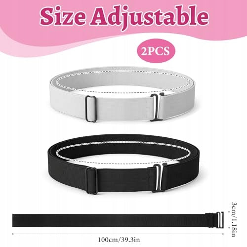 TOP CUTTING STRAPS ADJUSTABLE ELASTIC FOR WOMEN 2 PCS FOR HOME Manufacturer code Bez marki