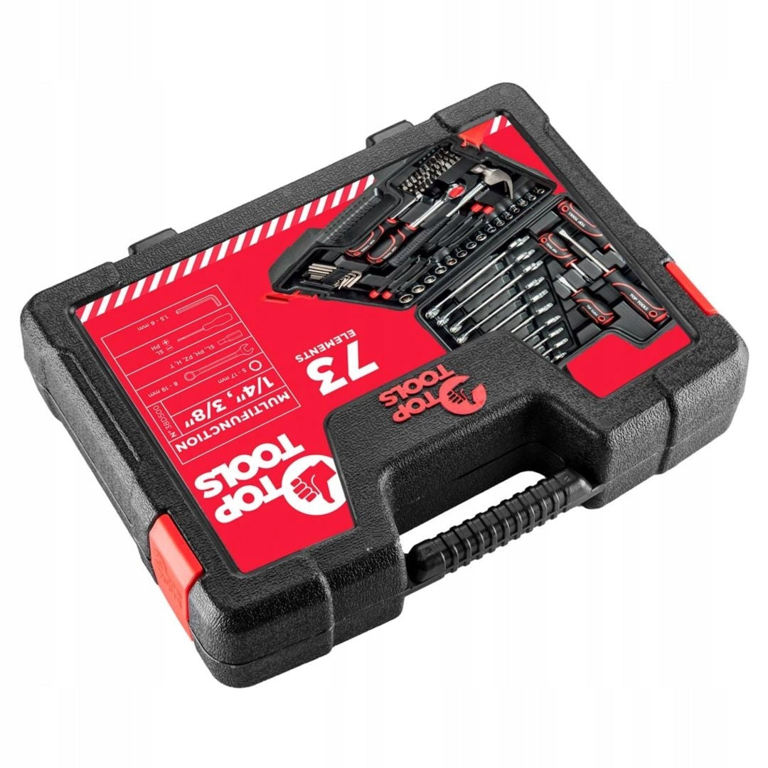 TOPEX KEYS TOOL SET 73 EL. 38D500 SUITCASE Brand TOP TOOLS