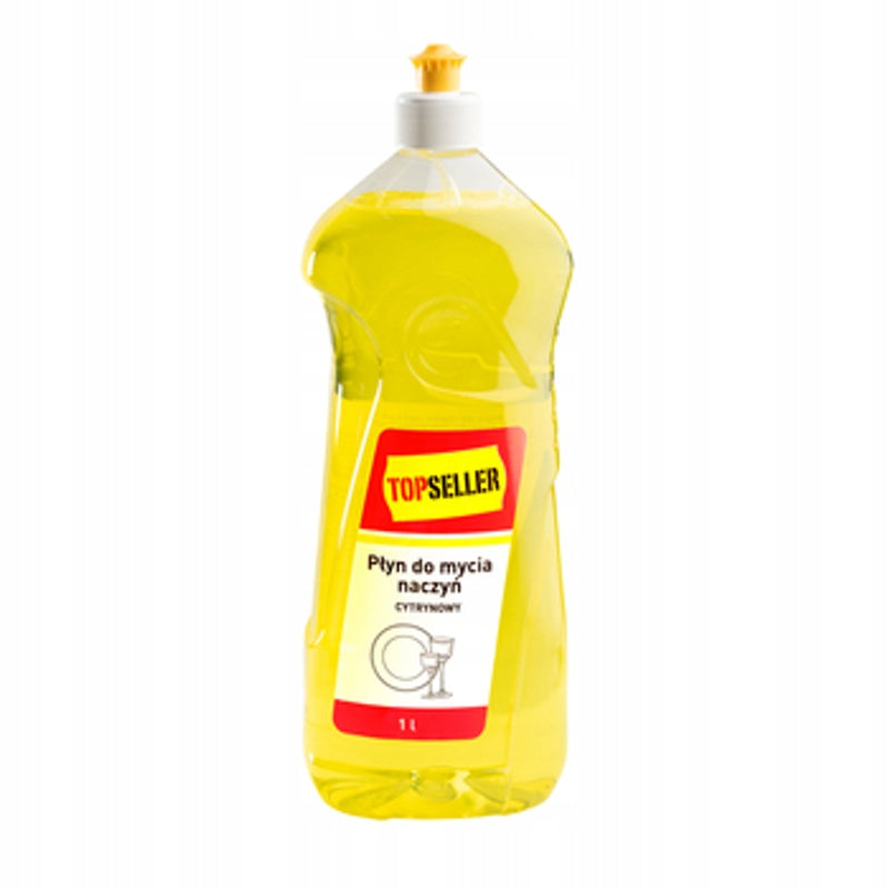 TOPSELLER Lemon Dishwashing Liquid 1000 ml Efficient and Effective