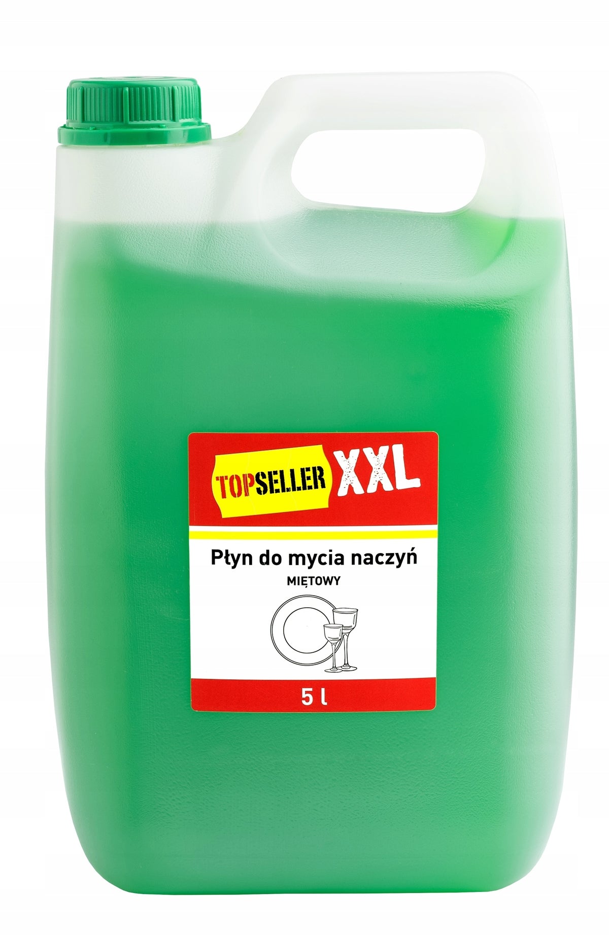 TOPSELLER XXL DISHWASHING LIQUID LEMON EFFECTIVE 5L
