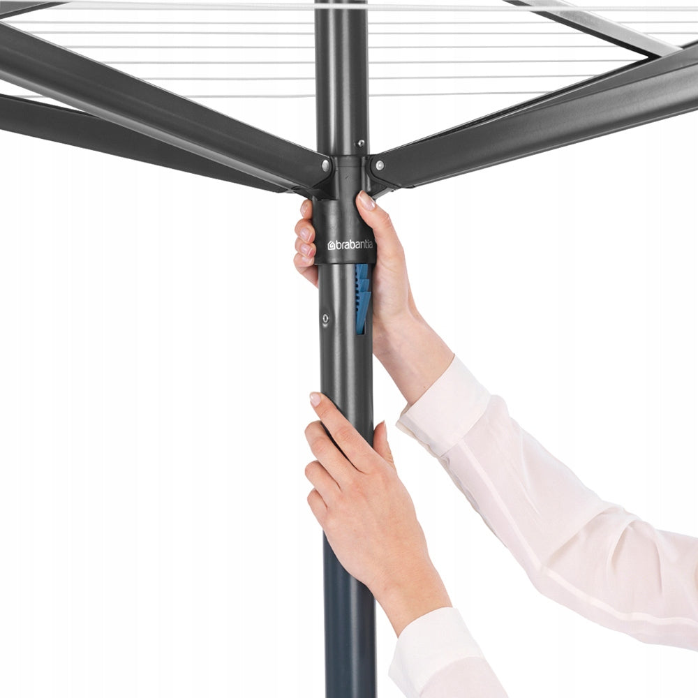 TOPSPINNER 50 M GARDEN DRYER BRABANTIA Unfolded width 295 cm